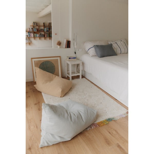 Детски пуф в сиво-син цвят Cleo Blue Sage – Lorena Canals-image-2