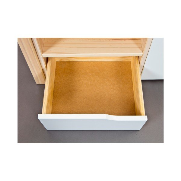 Легло от масивна борова дървесина Gudjam, 90 x 200 cm - Interlink-image-2