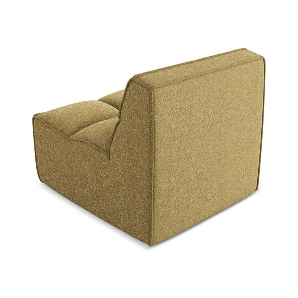 Модул за диван в цвят горчица Kalai – Makamii-image-4