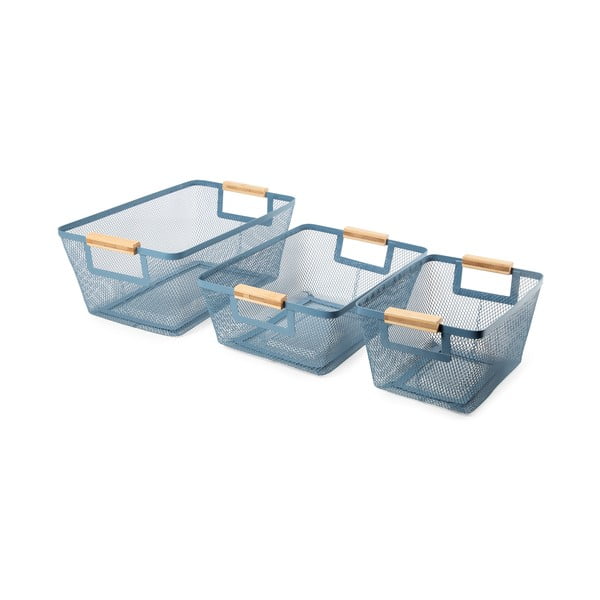 Телени метални кошници в комплект от 3 бр. - Compactor-image-1