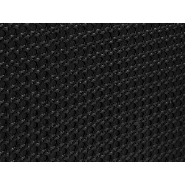 Черен нисък скрин от дъб 140x80 cm Pensacola - Unique Furniture-image-4