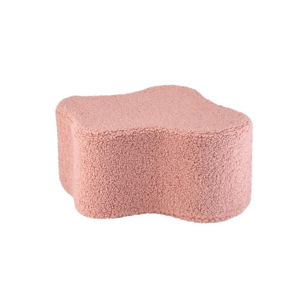 Розов детски пуф от букле Cloud – Wigiwama