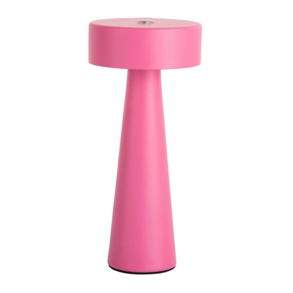Тъмнорозова LED настолна лампа (височина 16,5 cm) Mini LED Ring – Leitmotiv