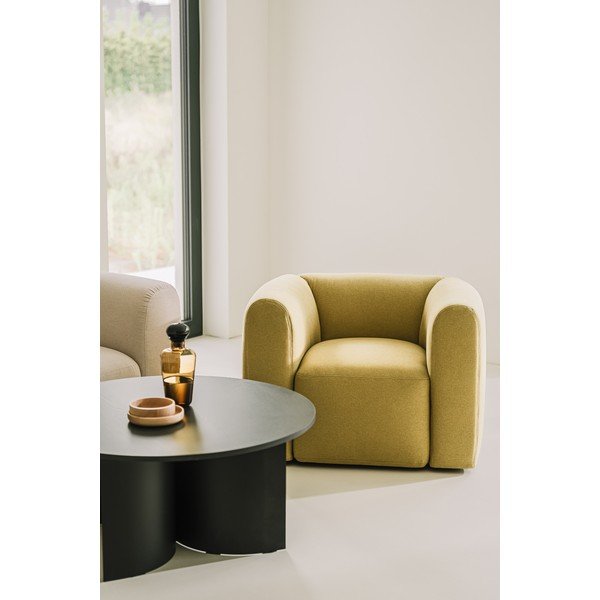 Жълто кресло Flom – noo.ma-image-1