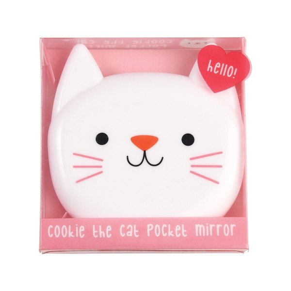 Козметично увеличително огледало 7,5x8 cm Cookie the Cat – Rex London-image-4