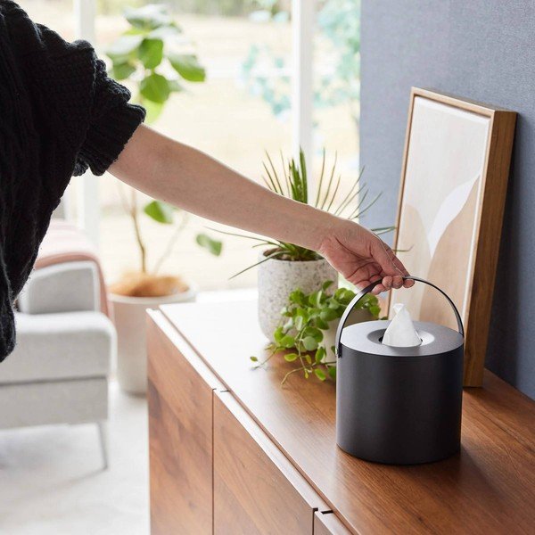 Метална кутия за носни кърпички Tower – YAMAZAKI-image-2