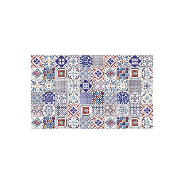 Комплект от 60 стикера за стена Azulejos Milonga, 15 x 15 cm - Ambiance-image-2
