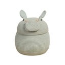 Светлосиня текстилна детска кошница за играчки ø 25x30 cm Henry the Hippo – Lorena Canals