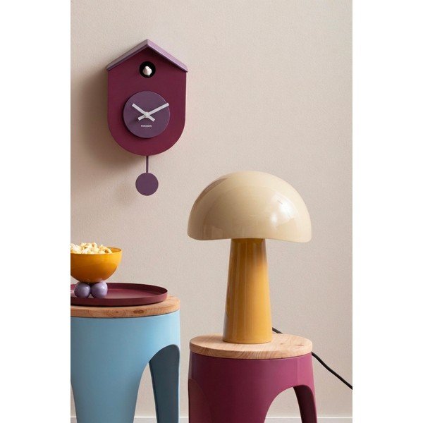 Настолна лампа с метален абажур в цвят жълта охра (височина 33 cm) Grato – Leitmotiv-image-1