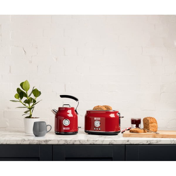 Червен  тостер Dorset Putty – Haden-image-1