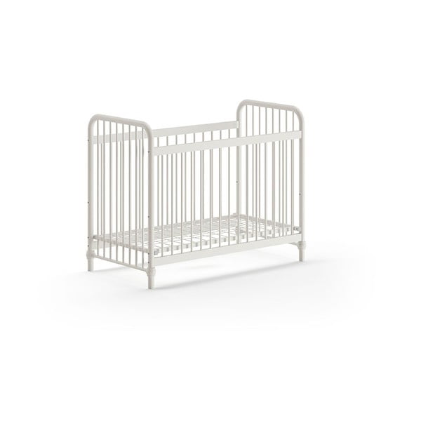 Бяло метално детско легло 60x120 cm BRONXX - Vipack-image-2