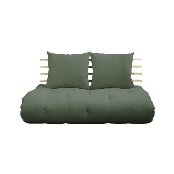 Променлив диван Natural Clear/Olive Green Shin Sano - Karup Design