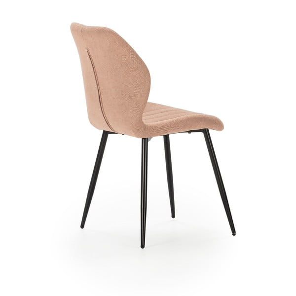 Трапезни столове в комплект от 4 бр. сьомга Milu – Marckeric-image-4