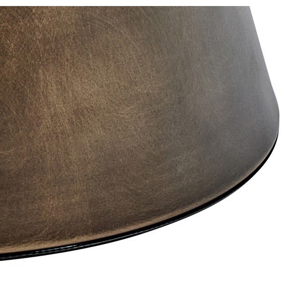 Кафява стоманена кръгла масичка за кафе ø 70 cm Dunsley – Actona-image-2