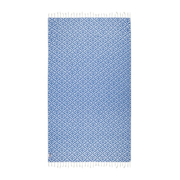 Синя хавлиена кърпа Kate Louise Bonita, 165 x 100 cm
