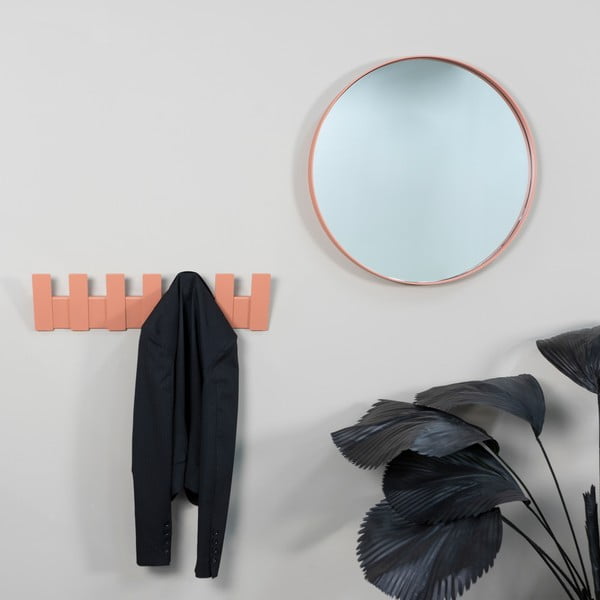 Метална стенна закачалка в цвят сьомга 64 cm Angle – Spinder Design-image-4