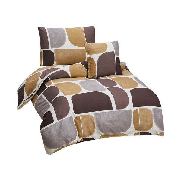 Единично  спално бельо от микросатен 3 части 140x200 cm Pablo – My House