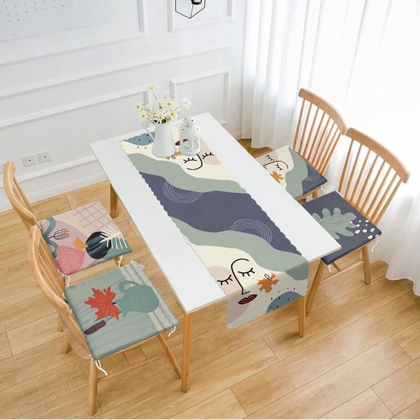 Комплект възглавници за седалка и покривка 5 бр. - Mila Home-image-1