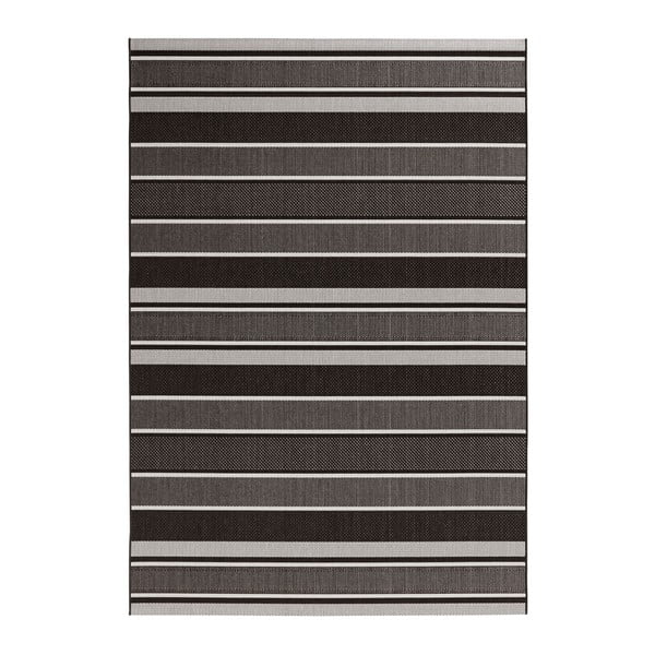 Черен килим за открито , 80 x 150 cm Strap - NORTHRUGS