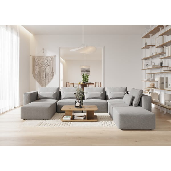 Сив модулен диван (променлив) Riposo Ottimo – Sit Sit-image-3