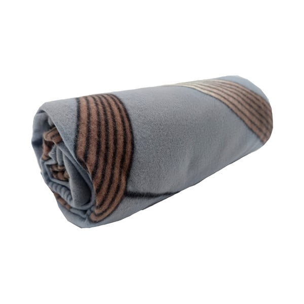 Сиво одеяло от флийс 150x200 cm Gold Ribbon – JAHU collections