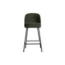 Тъмнозелен кадифен бар стол (височина на седалката 64 cm) Vogue – WOOOD