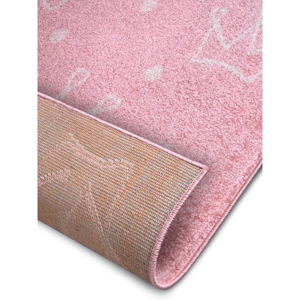 Розов детски килим 120x170 cm Crowns - Hanse Home-image-4