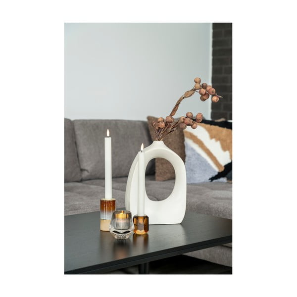 Бяла керамична ваза - House Nordic-image-1