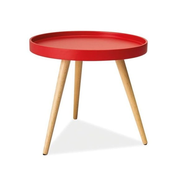 Konferenční stolek Toni 50 cm, červený