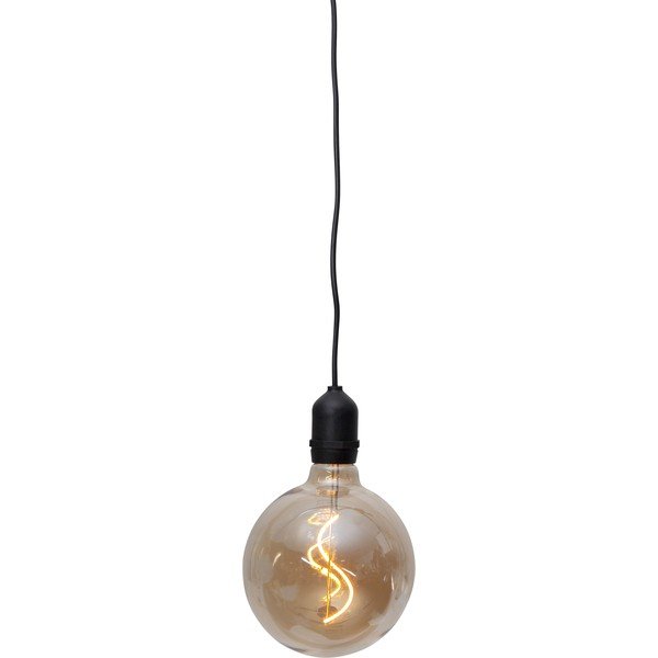 Кафяво външно LED осветително тяло, дължина 1 м Bowl - Star Trading-image-4