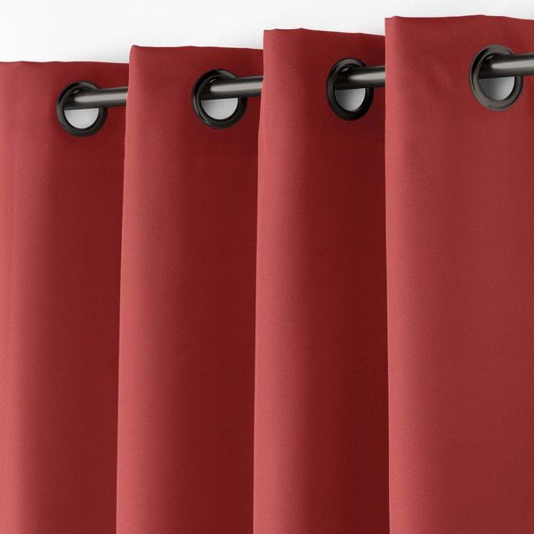 Червено перде 140x180 cm Essentiel – douceur d'intérieur-image-2