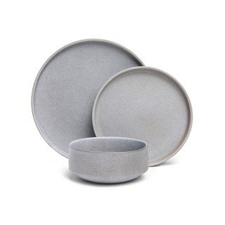 Керамичен сив комплект от 18 части Bonami selection Malia - Bonami Selection