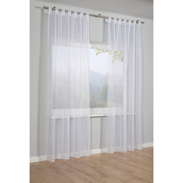 Бяла завеса от воал 140x245 cm – Sehlbach-image-1