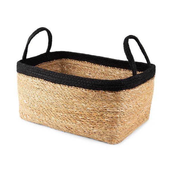 Кошница за съхранение от морска трева Natural, 34 x 23 cm - Compactor-image-4