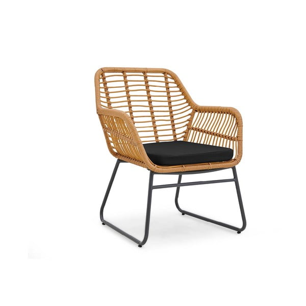 Градински холов комплект в естествен цвят за 4 души Kilsund - Bonami Selection-image-3