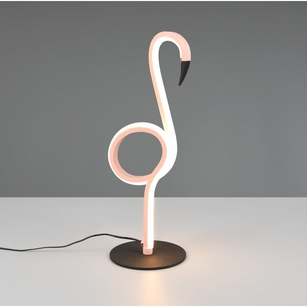 Розова LED настолна лампа (височина 35 cm) Ingo – Reality-image-1