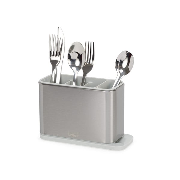 Метална тавичка за оттичане за прибори в сребрист цвят  Surface – Joseph Joseph-image-2