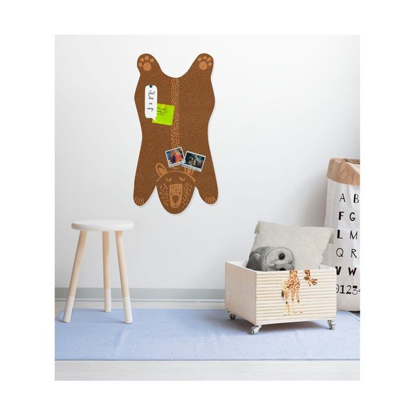 Коркова дъска във формата на мече Bear - Little Nice Things-image-2