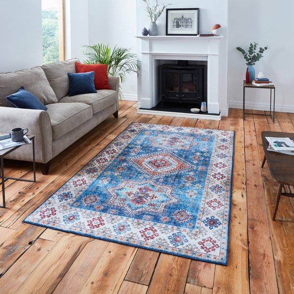 Син килим 270x180 cm Topaz - Think Rugs-image-1