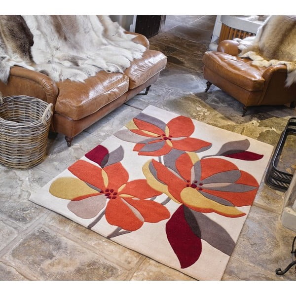 Koberec Flair Rugs Phlox Terracotta, 120 x 170 cm