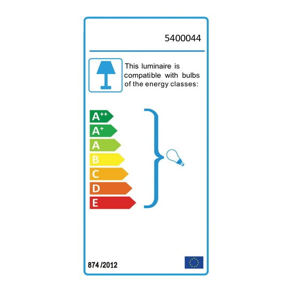 Черна стенна лампа Lea - White Label-image-2