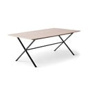 Сгъваема трапезна маса с допълнителна плоча с дъбов плот 90x165 cm Meza – Hammel Furniture