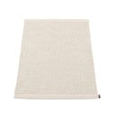 Кремав килим за открито и закрито 60x85 cm Mono Linen Vanilla – Pappelina