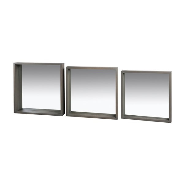 Комплект от 3 огледала, изработени от дърво от пауловния Combo - Santiago Pons