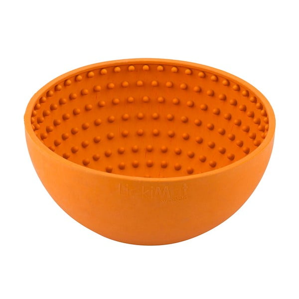 Облизване на купа Wobble Orange - LickiMat-image-1