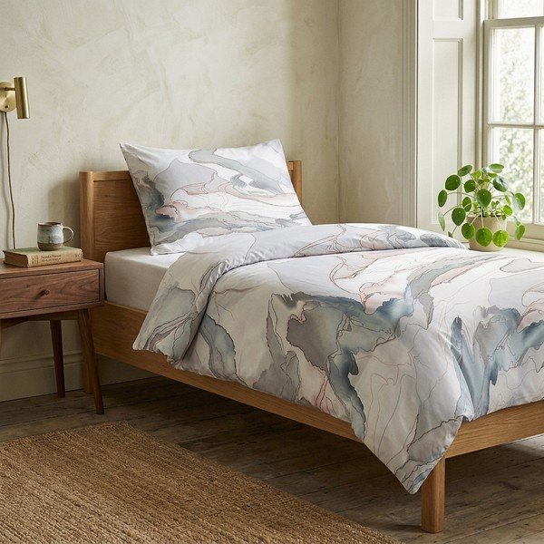 Единично  памучно спално бельо 140x200 cm Tramin – Cotton House-image-1