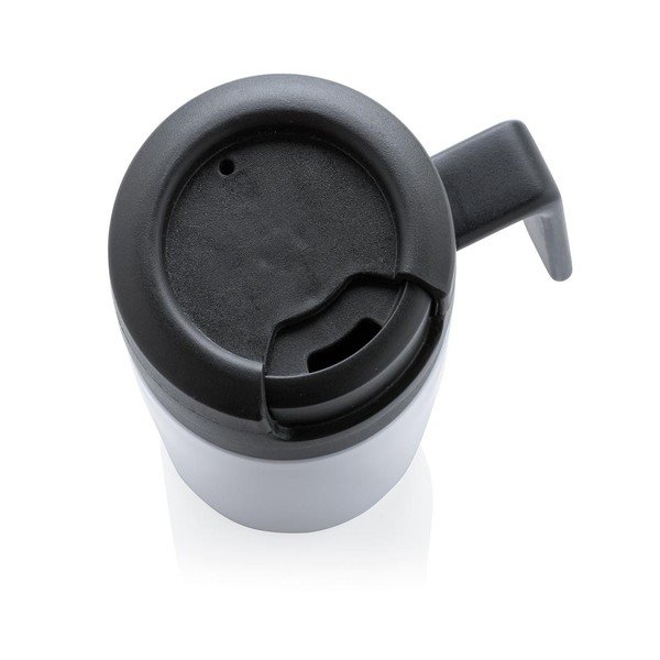 Бяла термочаша с дръжка XD Design Coffee to Go, 160 ml - XD Design-image-3