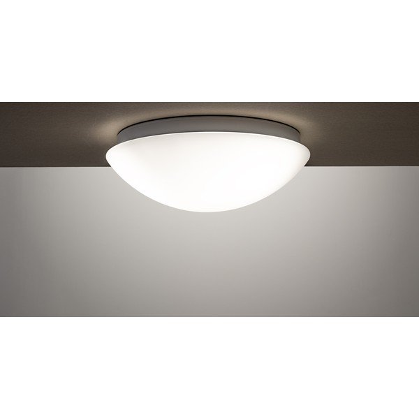 Бяла лампа за таван ø 35 cm със стъклен абажур Mato - Sotto Luce-image-2