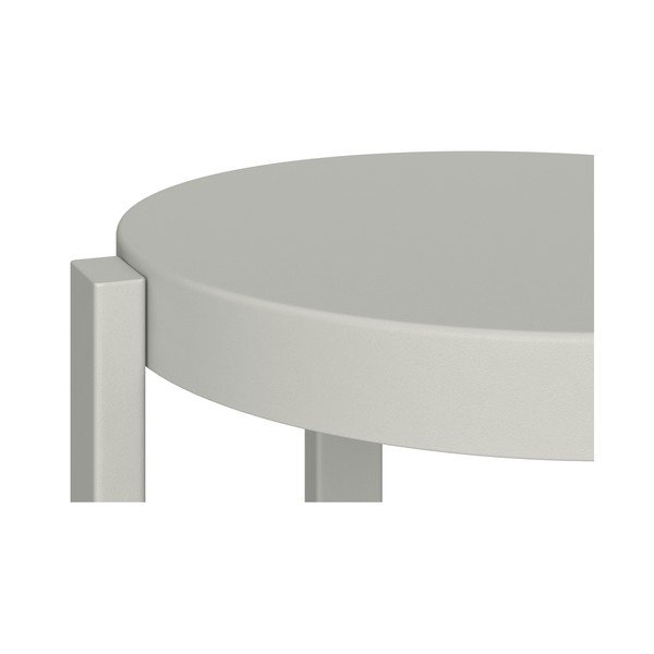 Светлосив стоманен бар стол (височина на седалката 75 cm) Doon – noo.ma-image-3