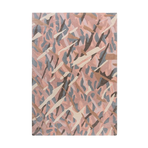 Сив и розов килим , 120 x 170 cm Bark - Flair Rugs